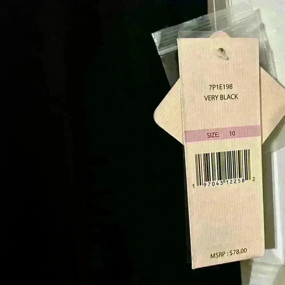 NWT Nanette Lepore Black Dress Pants Size 10 - Picture 4 of 4